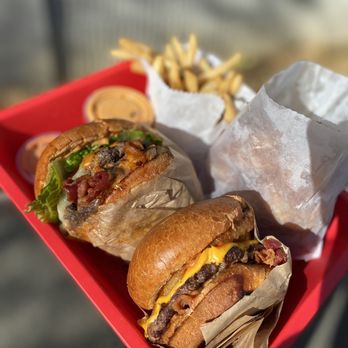 Uncle Boy's - Cowboy Burger & El Jefe + fries, onion rings - Burgers Near Me - San Francisco, California Uncle Boy's - Cowboy Burger & El Jefe + fries, onion rings - Burgers Near Me - San Francisco, California