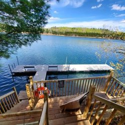 Red Rider Resort & Campground - Enjoy the lakefront dock