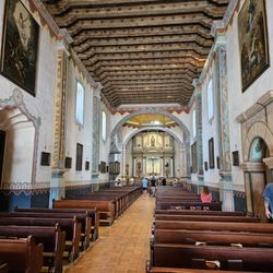Mission San Luis Rey - Church built in 1811
