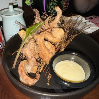Kimu Sushi - Crispy Squid appetizer - Sushi Bars Near Me - Long Beach, California Kimu Sushi - Crispy Squid appetizer - Sushi Bars Near Me - Long Beach, California