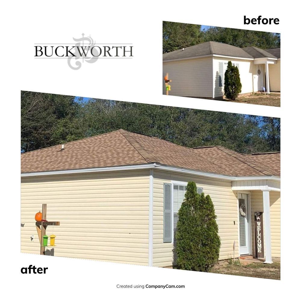 Slide of Buckworth Roofing