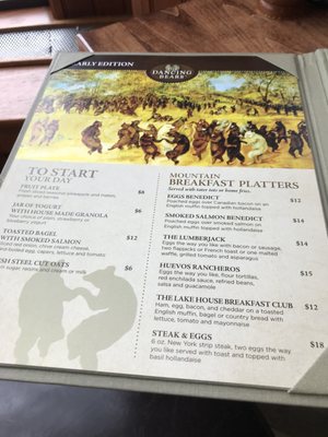 Menu photo 4 Dancing Bears Restaurant Lake Placid, NY
