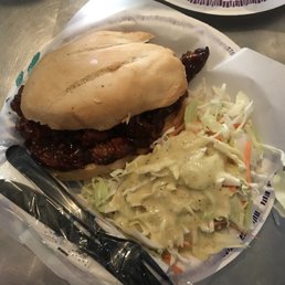 BBQ Rib Sandwich