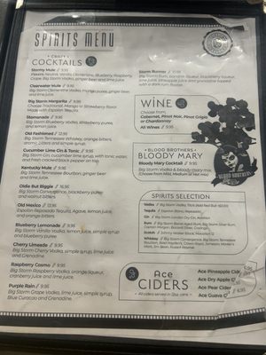Menu photo 8 Big Storm Brewery- Clearwater Clearwater, FL Menu photo 8 Big Storm Brewery- Clearwater Clearwater, FL