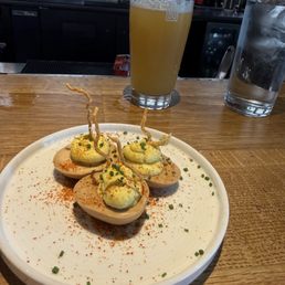 Ramen Deviled Eggs