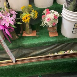 Rialto Flower & Gift Shop - Small bouquet on the right that was being sold to me for $90