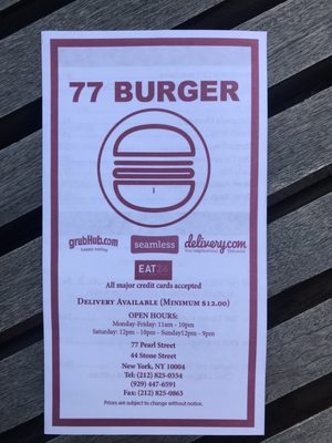 77 Burger by null