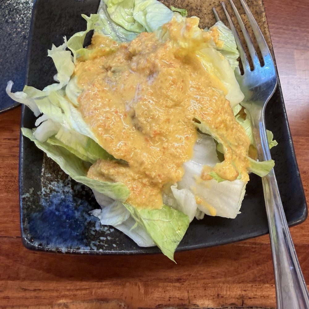 Uni Sushi - Salad come with sushi regular - Japanese Near Me - Highlands Ranch, Colorado Uni Sushi - Salad come with sushi regular - Japanese Near Me - Highlands Ranch, Colorado