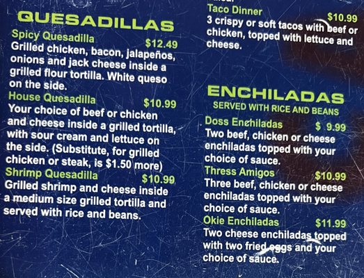 Menu photo 3 Cantina grill Oologah, OK Menu photo 3 Cantina grill Oologah, OK