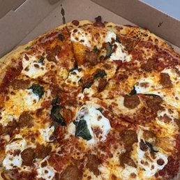 Large Cheese with sausage