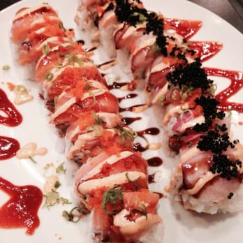 Wasabi Bistro - Spicy Salmon and Raiders Roll - Japanese Near Me - Livermore, California