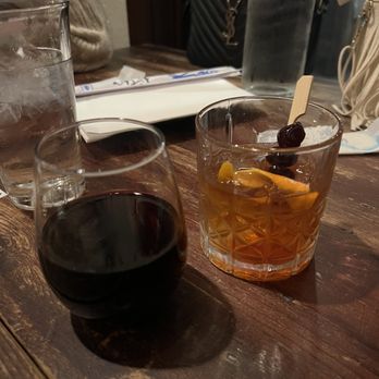 DOMU - Juggernaut wine and old fashioned - Ramen Near Me - Orlando, Florida