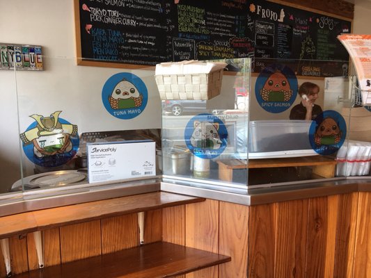 Photo of Sunny Blue - Santa Monica, CA, US. They have characters of their menu.