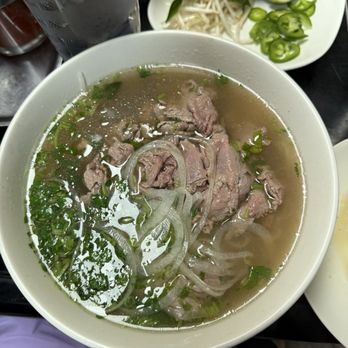 Noodle-Ly - rare steak #1 Pho with Rare Steak - Noodles Near Me - Mammoth Lakes, California