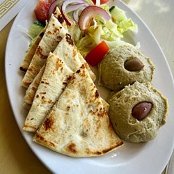 Gyro Aegean Grill - A02-BABAGANOUSH: just ok. Lacked flavor.