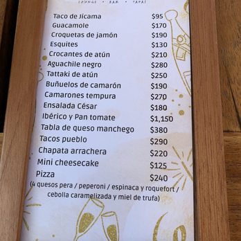 La Azotea - Menu - Lounges Near Me - Allende, GUA La Azotea - Menu - Lounges Near Me - Allende, GUA