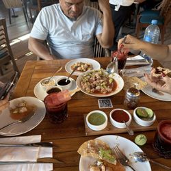 Cabanna - Ceviche con tortillas tostadas
