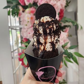 Buns & Roses Chimney Cakes - Ice Cream & Frozen Yogurt Near Me - Baltimore, Maryland