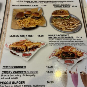 Millie's - Menu - American Near Me - Covina, California Millie's - Menu - American Near Me - Covina, California