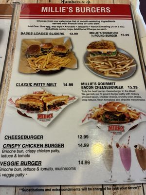 Menu photo 4 Millie's Covina, CA Menu photo 4 Millie's Covina, CA