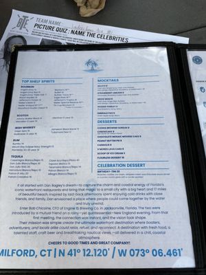 Menu photo 1 Dockside Brewery Milford, CT