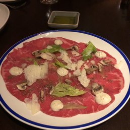 Beef carpaccio