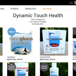 Dynamic Touch Massage - Awesome nutritional supplements!