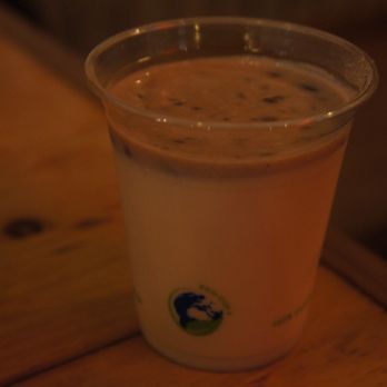 Menya Raizo - Hojicha pudding ($2.00) - Ramen Near Me - Vancouver, British Columbia