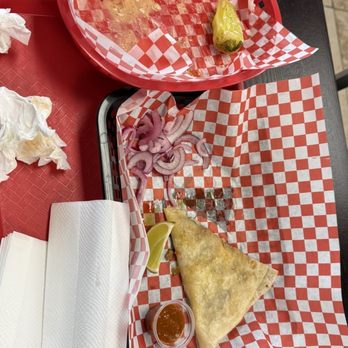 Baja Mar Taco - 4 Fish Tacos and 1 Pastor Quesadilla - Mexican Near Me - Alhambra, California Baja Mar Taco - 4 Fish Tacos and 1 Pastor Quesadilla - Mexican Near Me - Alhambra, California