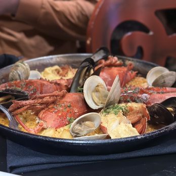 Bodega Spanish Tapas & Lounge - Paella Marinera Con Bogavante (Serves 2-3) - Tapas Bars Near Me - Washington, DC, District of Columbia Bodega Spanish Tapas & Lounge - Paella Marinera Con Bogavante (Serves 2-3) - Tapas Bars Near Me - Washington, DC, District of Columbia