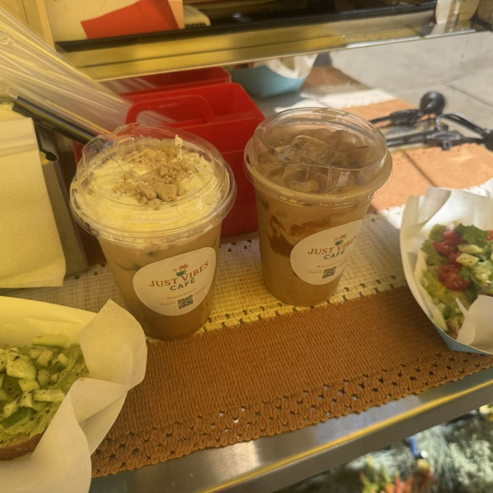 Just Vibes Cafè - Deluxe Avocado Toast, Mazapan Latte, Iced Cafe De Olla Latte ( NO COLD FOAM) - Food Trucks Near Me - Chatsworth , California Just Vibes Cafè - Deluxe Avocado Toast, Mazapan Latte, Iced Cafe De Olla Latte ( NO COLD FOAM) - Food Trucks Near Me - Chatsworth , California