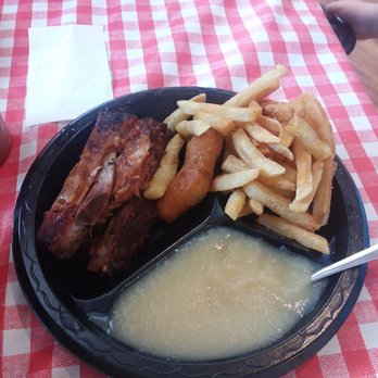 High Cotton BBQ - Kids rib plate - Barbeque Near Me - Kitty Hawk, North Carolina High Cotton BBQ - Kids rib plate - Barbeque Near Me - Kitty Hawk, North Carolina