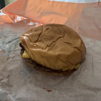 Kiddo - A flattened cheeseburger - Burgers Near Me - Aventura, Florida