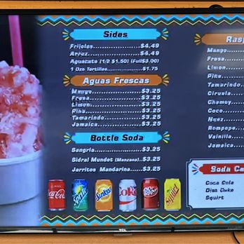El Ranchero Taco Shop - menu and prices - Mexican Near Me - Chula Vista, California