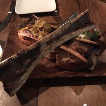 Barbuzzo - Roasted marrow bone - Mediterranean Near Me - Philadelphia, Pennsylvania