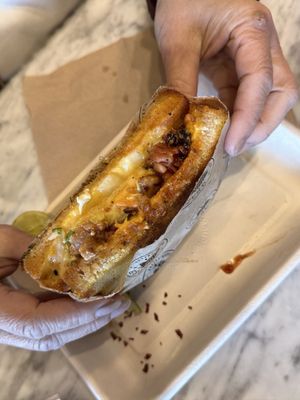 Grater Grilled Cheese by null