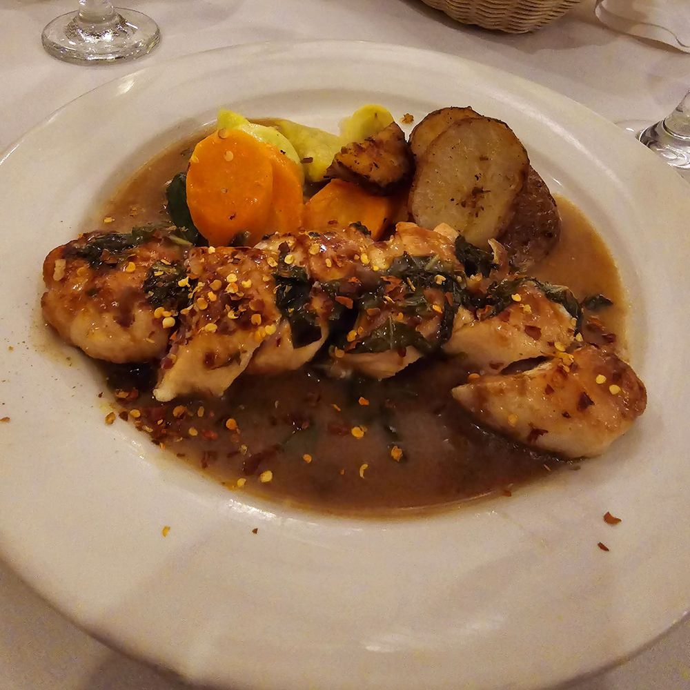 La Fiamma - Stuffed Chicken Breast with Ham & Fontina and Marsala sauce - Italian Near Me - Harrison, New Jersey La Fiamma - Stuffed Chicken Breast with Ham & Fontina and Marsala sauce - Italian Near Me - Harrison, New Jersey