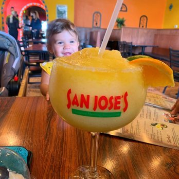 San Jose's Original Mexican Restaurant - Ocoee - Large frozen Margarita - Mexican Near Me - Ocoee, Florida
