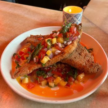 Krill - Fresh Catch (Flounder) - Asian Fusion Near Me - Durham, North Carolina