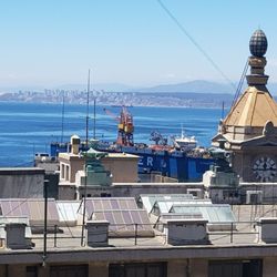 Pasta e Vino - The beautiful view of the port from the terrace