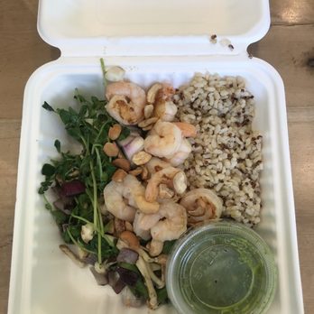 Humbowl - Seasonabowl (Spring) with shrimp - Gluten-Free Near Me - Berkeley, California