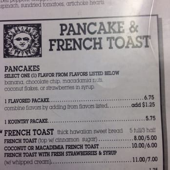 Kountry Style Kitchen Restaurant - Menu 3 - Breakfast & Brunch Near Me - Ewa Beach, Hawaii Kountry Style Kitchen Restaurant - Menu 3 - Breakfast & Brunch Near Me - Ewa Beach, Hawaii