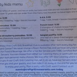 The most expensive KIDS breakfast meals that I have ever seen!