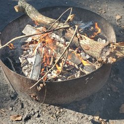 Camp Echockotee - Very well needed for this cold day in January