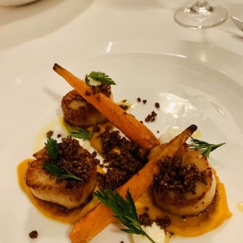 La Table Provencale - Scallops with carrots - Tapas/Small Plates Near Me - White Post, Virginia