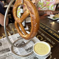 2nd Street Bistro - Pretzel w mustard sauce
