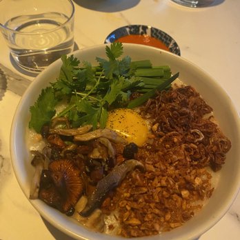 Kingfisher - Mushroom Congee - Vietnamese Near Me - San Diego, California Kingfisher - Mushroom Congee - Vietnamese Near Me - San Diego, California