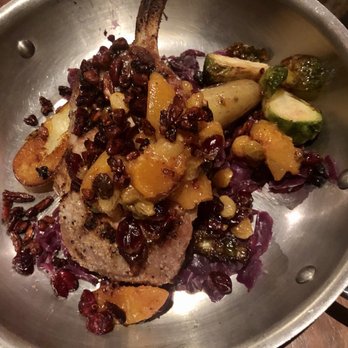 Redfish - Sous vide Frenched Pork Chop - Seafood Near Me - Port Orford, Oregon