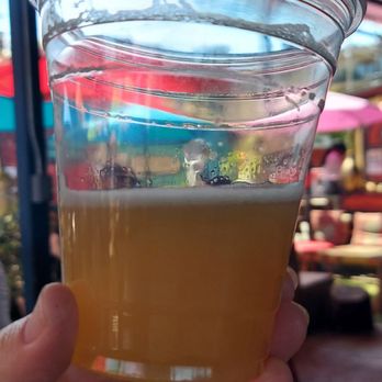 Spoke - Greetings from San Diego from North Park Brewery in San Diego, California.  Smaller glass for the double hazy. - Breakfast & Brunch Near Me - Los Angeles, California