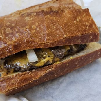 Red’s Java House - Bland double cheeseburger - Breakfast & Brunch Near Me - San Francisco, California
